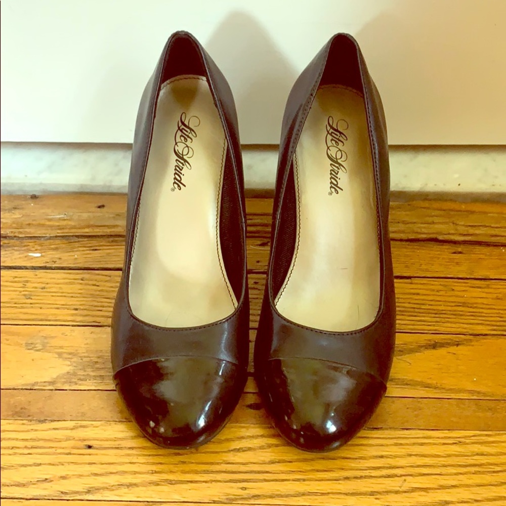 Life Stride Black Heels